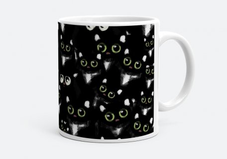 Чашка Чорний кіт