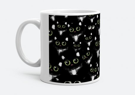 Чашка Чорний кіт